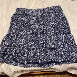 2 jcrew factory ruffle skirts